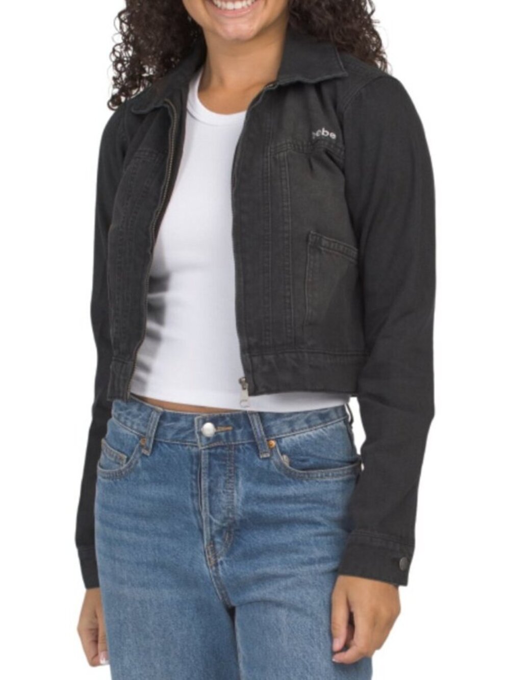 BEBE The Core Denim Jacket